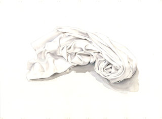 Curled up Sheet  Watercolour  52 x 71 cm  SOLD