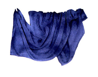 Blue Towel  Watercolour  52 x 71 cm  £1200