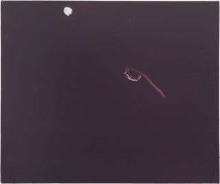 夜の絵(ほたる)/Painting at night(firefly), 38x45.5cm, oil on canvas, 2021.