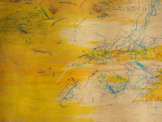 Le mur (fragment) - pastel gras sur papier - 150x100 - 2018