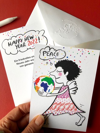 Neujahrskarte