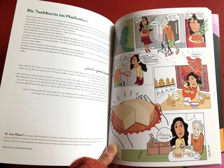 Comic im Buch "Stimmen"